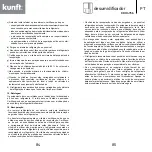 Preview for 43 page of Kunft KDH4756 Instruction Manual