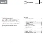 Предварительный просмотр 2 страницы Kunft KDW4752 Instruction Manual