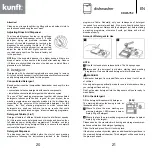 Предварительный просмотр 11 страницы Kunft KDW4752 Instruction Manual