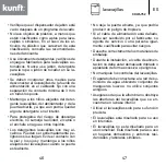 Предварительный просмотр 24 страницы Kunft KDW4752 Instruction Manual