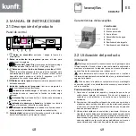 Предварительный просмотр 25 страницы Kunft KDW4752 Instruction Manual