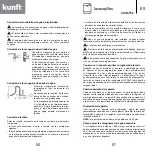 Предварительный просмотр 26 страницы Kunft KDW4752 Instruction Manual