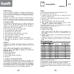 Предварительный просмотр 27 страницы Kunft KDW4752 Instruction Manual