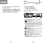 Предварительный просмотр 44 страницы Kunft KDW4752 Instruction Manual