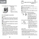 Предварительный просмотр 45 страницы Kunft KDW4752 Instruction Manual