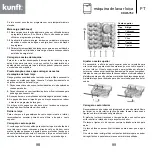 Предварительный просмотр 50 страницы Kunft KDW4752 Instruction Manual