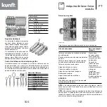 Предварительный просмотр 51 страницы Kunft KDW4752 Instruction Manual