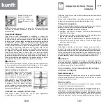 Предварительный просмотр 54 страницы Kunft KDW4752 Instruction Manual