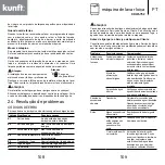 Предварительный просмотр 55 страницы Kunft KDW4752 Instruction Manual