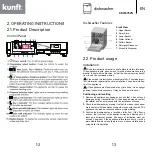 Preview for 7 page of Kunft KDW4752N Instruction Manual