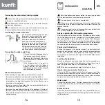 Preview for 8 page of Kunft KDW4752N Instruction Manual