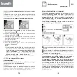 Preview for 10 page of Kunft KDW4752N Instruction Manual