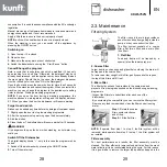 Preview for 15 page of Kunft KDW4752N Instruction Manual