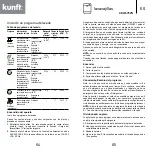 Preview for 33 page of Kunft KDW4752N Instruction Manual