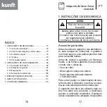 Preview for 39 page of Kunft KDW4752N Instruction Manual