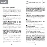 Preview for 41 page of Kunft KDW4752N Instruction Manual