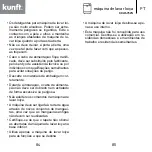 Preview for 43 page of Kunft KDW4752N Instruction Manual