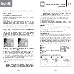 Preview for 47 page of Kunft KDW4752N Instruction Manual