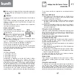 Preview for 49 page of Kunft KDW4752N Instruction Manual