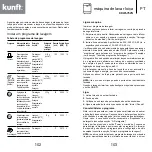 Preview for 52 page of Kunft KDW4752N Instruction Manual