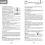 Preview for 54 page of Kunft KDW4752N Instruction Manual