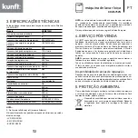 Preview for 57 page of Kunft KDW4752N Instruction Manual