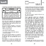 Предварительный просмотр 13 страницы Kunft KDW5137 SL Instruction Manual