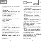 Предварительный просмотр 17 страницы Kunft KDW5137 SL Instruction Manual