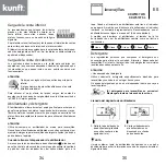 Предварительный просмотр 18 страницы Kunft KDW5137 SL Instruction Manual