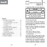 Предварительный просмотр 23 страницы Kunft KDW5137 SL Instruction Manual