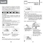 Предварительный просмотр 29 страницы Kunft KDW5137 SL Instruction Manual