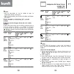 Предварительный просмотр 30 страницы Kunft KDW5137 SL Instruction Manual