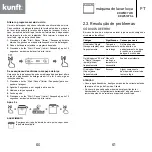 Предварительный просмотр 31 страницы Kunft KDW5137 SL Instruction Manual