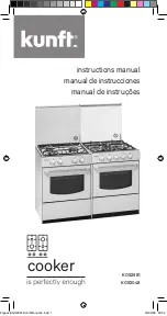 Предварительный просмотр 1 страницы Kunft KGS2981 Instruction Manual