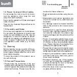 Предварительный просмотр 4 страницы Kunft KGS4503 Instruction Manual