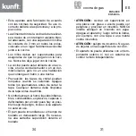 Предварительный просмотр 16 страницы Kunft KGS4503 Instruction Manual