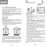 Предварительный просмотр 28 страницы Kunft KGS4503 Instruction Manual