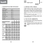 Предварительный просмотр 32 страницы Kunft KGS4503 Instruction Manual