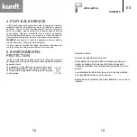 Предварительный просмотр 7 страницы Kunft KHM3273 Instruction Manual