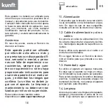 Предварительный просмотр 9 страницы Kunft KHM3273 Instruction Manual