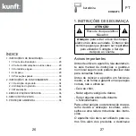 Предварительный просмотр 14 страницы Kunft KHM3273 Instruction Manual