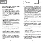 Предварительный просмотр 16 страницы Kunft KHM3273 Instruction Manual