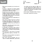 Предварительный просмотр 17 страницы Kunft KHM3273 Instruction Manual