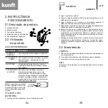 Предварительный просмотр 18 страницы Kunft KHM3273 Instruction Manual