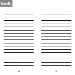 Предварительный просмотр 20 страницы Kunft KHM3273 Instruction Manual