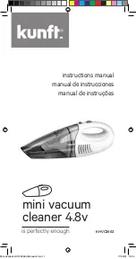 Предварительный просмотр 1 страницы Kunft KHVC3663 Instruction Manual