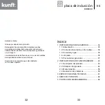 Предварительный просмотр 17 страницы Kunft KIH3300 Instruction Manual