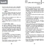 Предварительный просмотр 19 страницы Kunft KIH3300 Instruction Manual