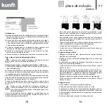 Предварительный просмотр 40 страницы Kunft KIH3300 Instruction Manual