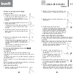 Предварительный просмотр 42 страницы Kunft KIH3300 Instruction Manual